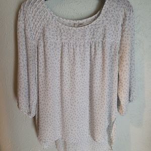 Lauren Conrad Pintuck top